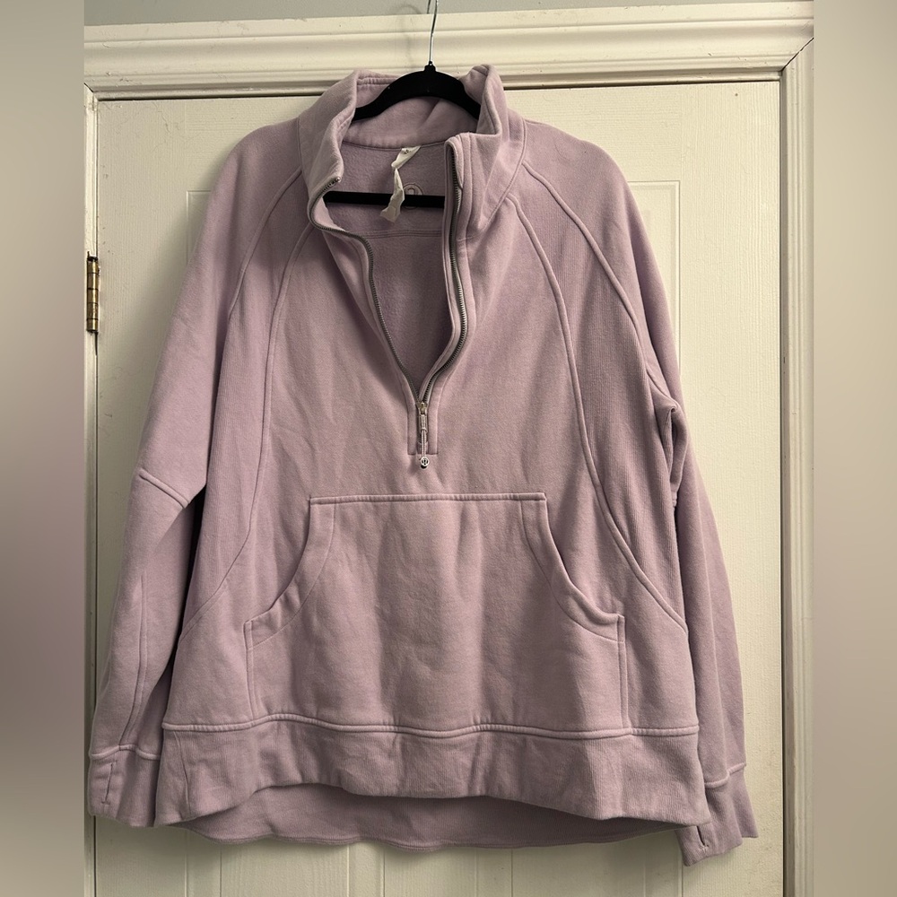 Lululemon scuba 1/2 zip (long) xl/xxl
